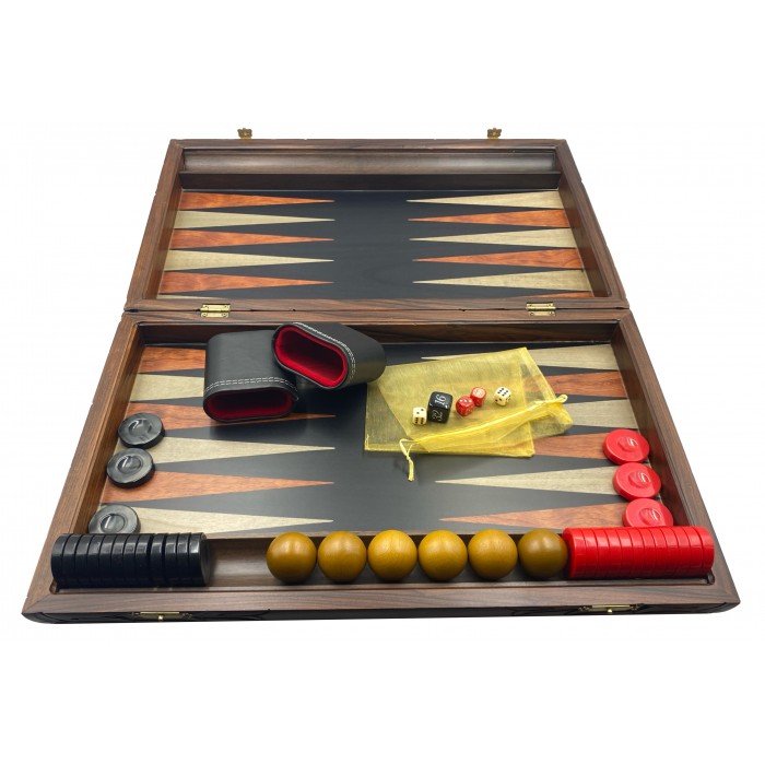 Backgammon set  Wegge carved "Evoia"