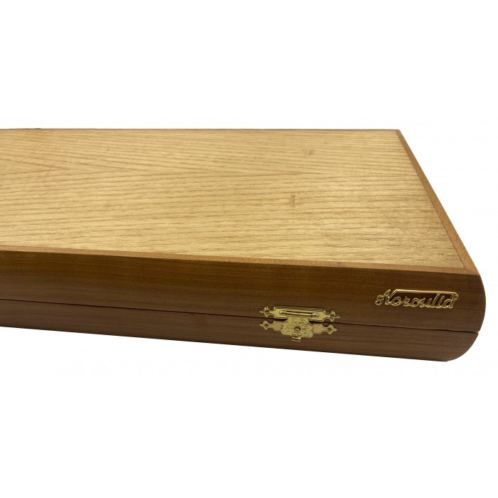 Oak  backgammon set "Creta"
