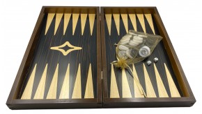 Backgammon ebony board "Love"