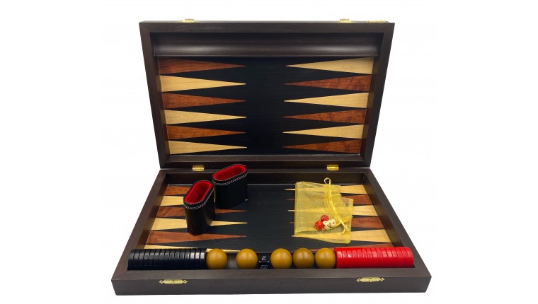 Palysander backgammon  set "Rhodos"